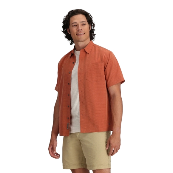 ROYAL ROBBINS MEN’S DESERT PUCKER DRY SHORT SLEEVE - Picture 1 of 10